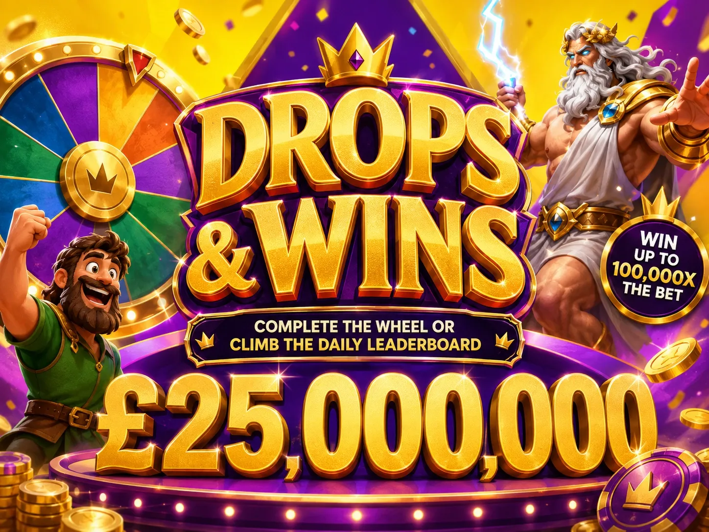 Drop and wins