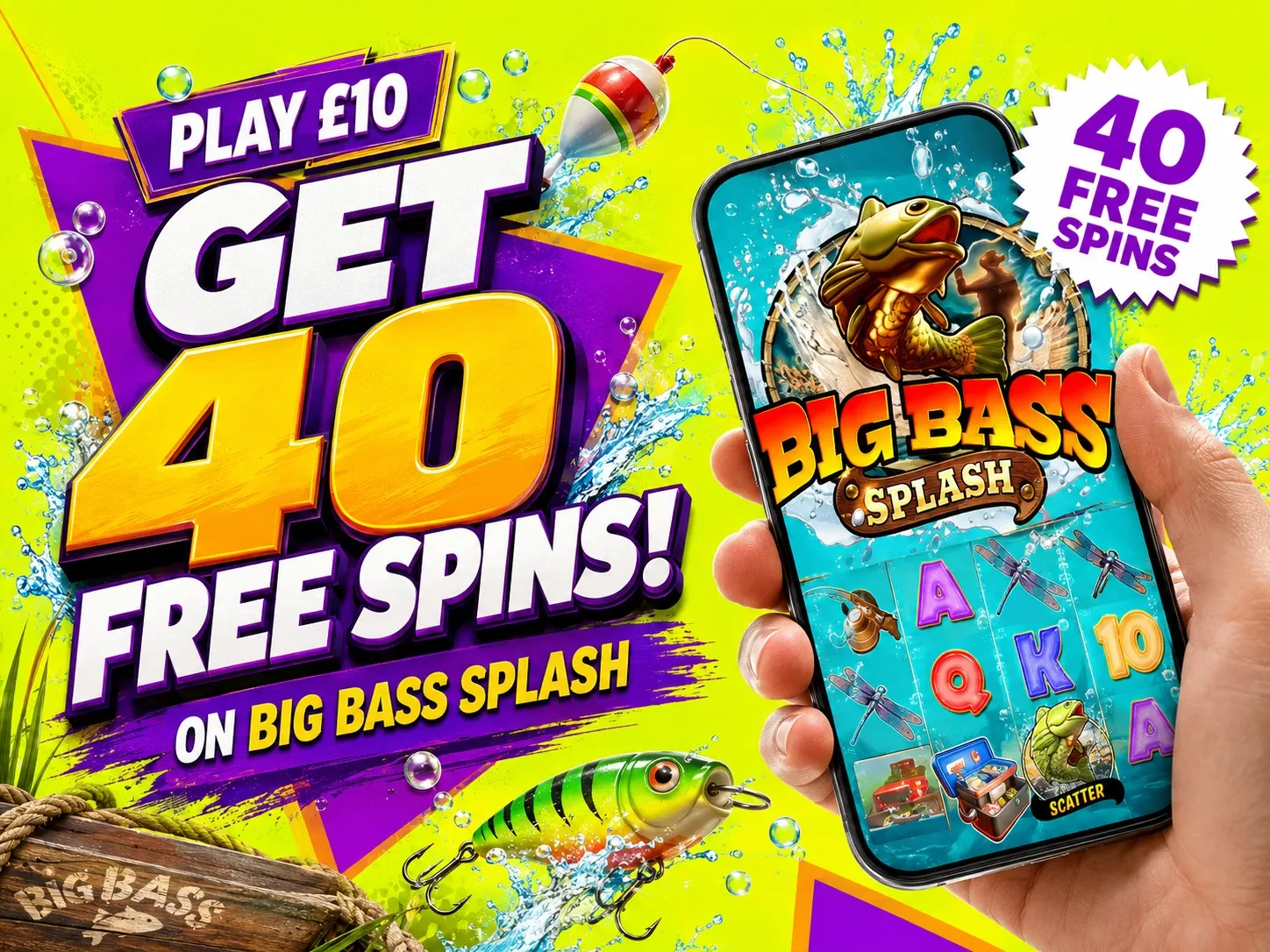 Freespins big bass